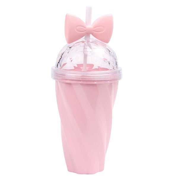 1 pc straw water bottle bowknot plastic twisted candy color portable drinking cup for girls kids
1 pc straw water bottle bowknot plastic twisted candy color portable drinking cup for girls kids