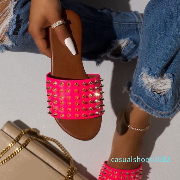 wild rivet eva leather female slippers candy color pvc flat with women sandals beach slippers 36-42 sizes c22, Black
wild rivet eva leather female slippers candy color pvc flat with women sandals beach slippers 36-42 sizes c22, Black