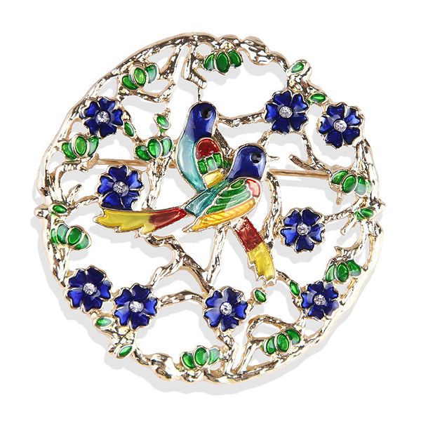 cartoon drop oil slick ring two birds crystal alloy animal brooch clothing parts woman brooch, Gray
cartoon drop oil slick ring two birds crystal alloy animal brooch clothing parts woman brooch, Gray