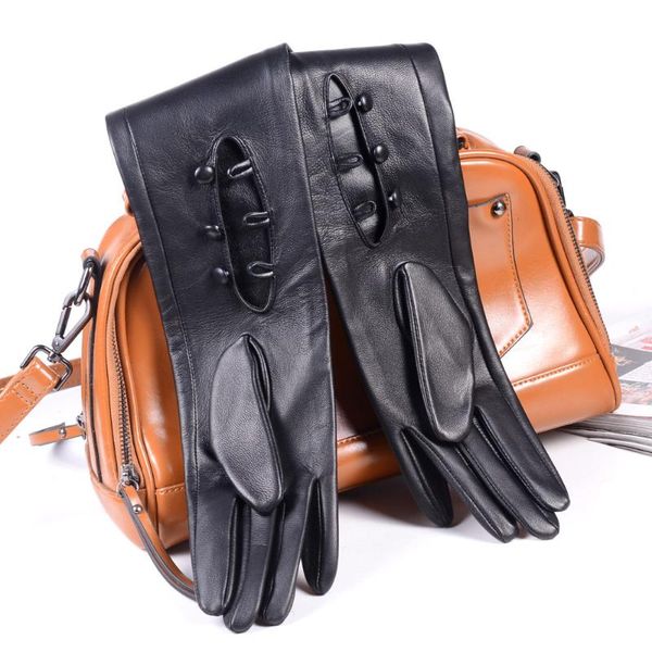 80cm women' ladies genuine leather unlined double sides leather overlength three buttons wrist long gloves party evening gloves, Blue;gray
80cm women' ladies genuine leather unlined double sides leather overlength three buttons wrist long gloves party evening gloves, Blue;gray