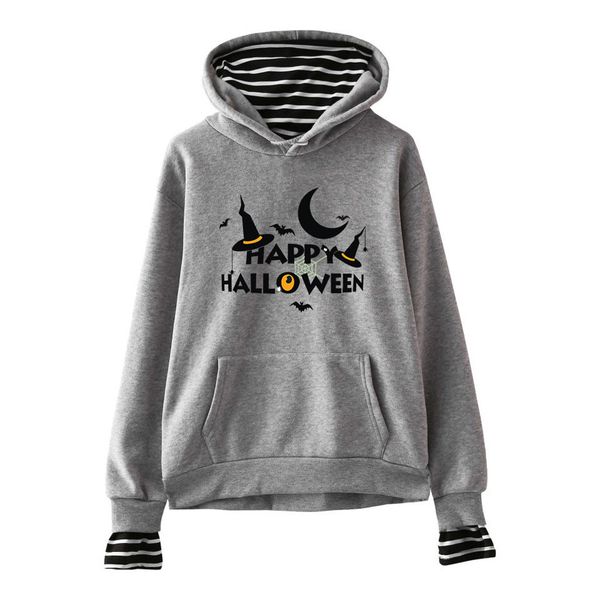новые женских halloween блузы печать полосатого строчок поддельный двухсекционный капюшон осень зима толстовка спорт мода пальто топ, Black
новые женских halloween блузы печать полосатого строчок поддельный двухсекционный капюшон осень зима толстовка спорт мода пальто топ, Black