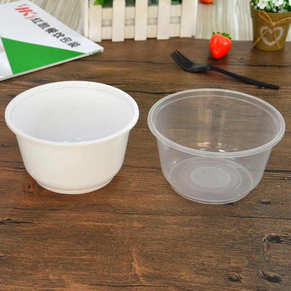 disposable transparent pp plastic bowl take-out packaged wheaten snack bowl 850ml thick-microwave oven heating
disposable transparent pp plastic bowl take-out packaged wheaten snack bowl 850ml thick-microwave oven heating