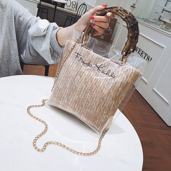 summer small handbag women transparent hand bags chain straw bag ladies holiday beach travel shoulder crossbody bag handbags
summer small handbag women transparent hand bags chain straw bag ladies holiday beach travel shoulder crossbody bag handbags