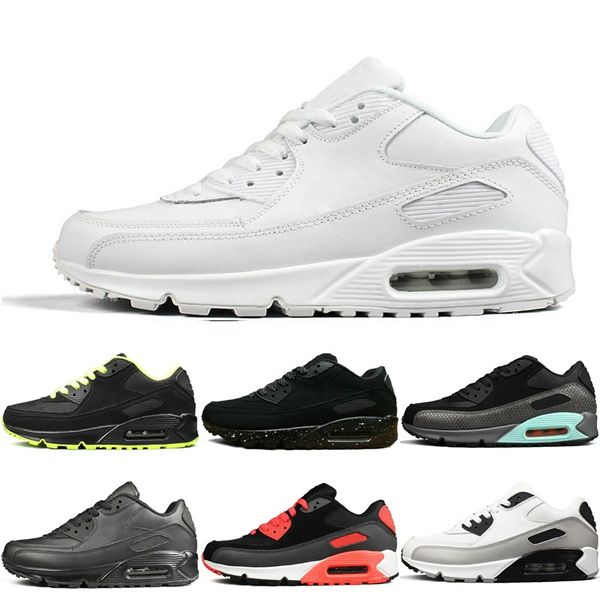classic 90 men women running shoes black red white cushion sports trainer surface breathable casual shoes size 36-45
classic 90 men women running shoes black red white cushion sports trainer surface breathable casual shoes size 36-45