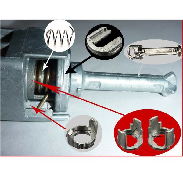 7pcs/set front door lock repair kit for bmw x3 2003- 2007 ,x5 1997-2007
7pcs/set front door lock repair kit for bmw x3 2003- 2007 ,x5 1997-2007