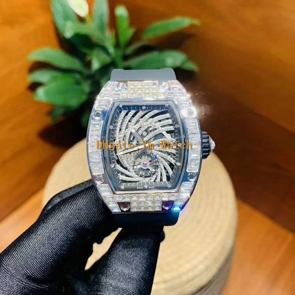 skeleton watch bread diamond watch luxury iced out watch automatic 43mm men silver waterproof 316l stainless set cz diamond, Slivery;brown
skeleton watch bread diamond watch luxury iced out watch automatic 43mm men silver waterproof 316l stainless set cz diamond, Slivery;brown