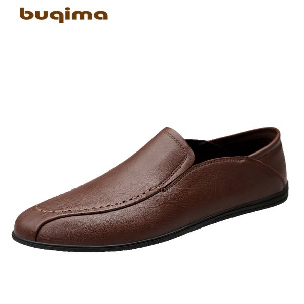 buqima men's shoes casual shoes business leather lightweight feet flat with brown black
buqima men's shoes casual shoes business leather lightweight feet flat with brown black