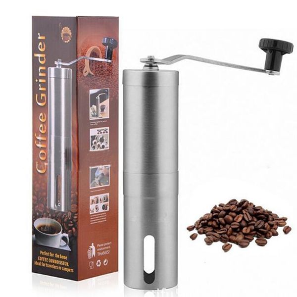 silver coffee grinder mini stainless steel hand manual handmade coffee bean burr grinders mill kitchen tool crocus grinders
silver coffee grinder mini stainless steel hand manual handmade coffee bean burr grinders mill kitchen tool crocus grinders