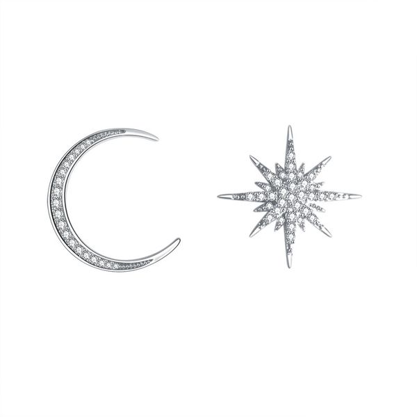 trendy silver color star moon stud earrings pave cz small crystal rose gold earrings for women charm jewelry e-h0380, Golden;silver
trendy silver color star moon stud earrings pave cz small crystal rose gold earrings for women charm jewelry e-h0380, Golden;silver
