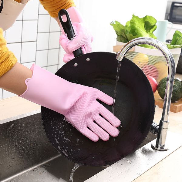 silicone rubber washing gloves household room kitchen bathroom cleaning tools pet hair brush scrub magic multi function long arm
silicone rubber washing gloves household room kitchen bathroom cleaning tools pet hair brush scrub magic multi function long arm
