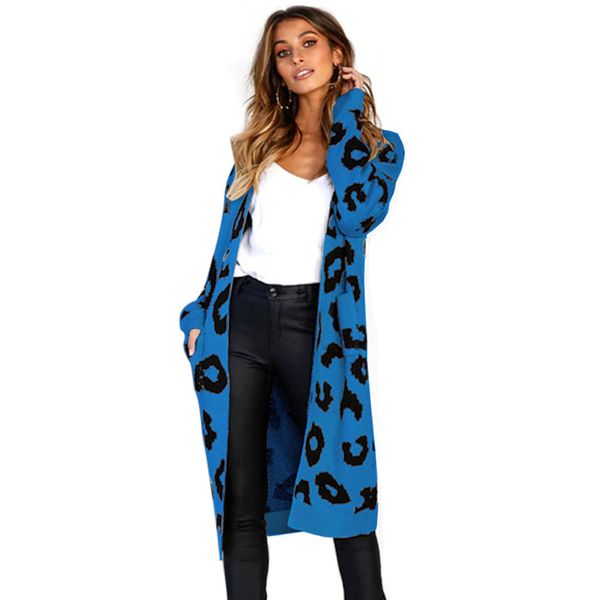 loose soft fashion leopard print women sweater cardigans knitted long sleeve outwear casual pocket polyester knee length warm, White
loose soft fashion leopard print women sweater cardigans knitted long sleeve outwear casual pocket polyester knee length warm, White