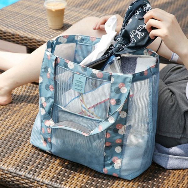 2019 swimming beach bags for shoes storage floral mesh tote handbags women outdoor swimsuit collect package bath toiletry bag
2019 swimming beach bags for shoes storage floral mesh tote handbags women outdoor swimsuit collect package bath toiletry bag