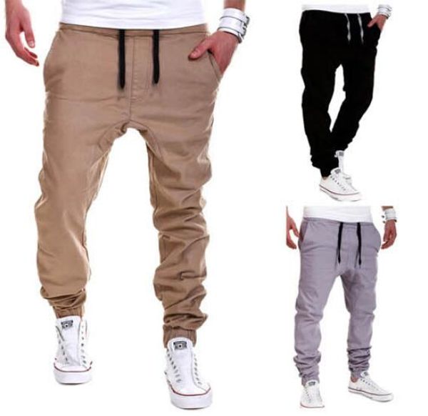 men pants hip hop harem joggers pants 2019 male trousers mens joggers solid pants sweatpants, Black
men pants hip hop harem joggers pants 2019 male trousers mens joggers solid pants sweatpants, Black