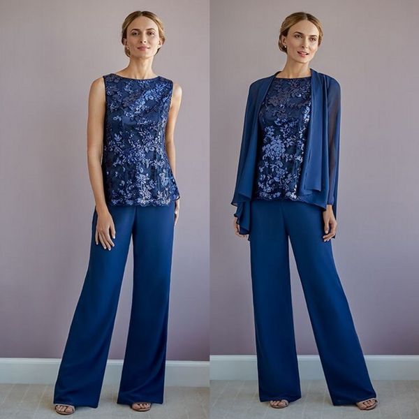 dark navy lace mother of the bride pant suits with long sleeves jacket wedding guest dress chiffon plus size mothers groom dresses, Black;red
dark navy lace mother of the bride pant suits with long sleeves jacket wedding guest dress chiffon plus size mothers groom dresses, Black;red