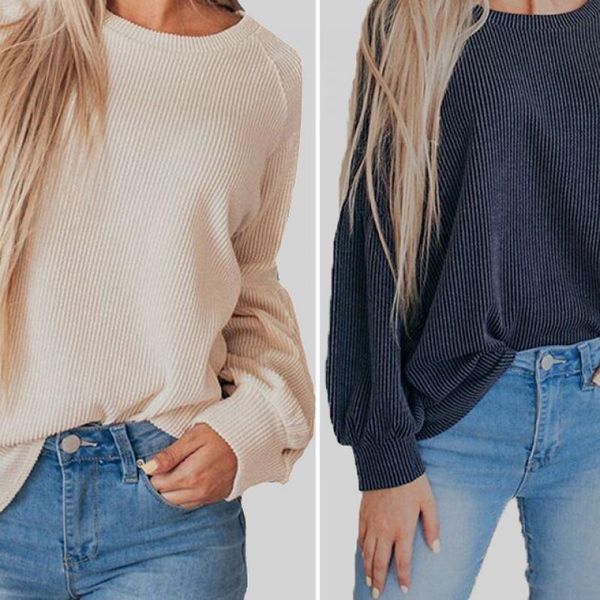 corduroy slim women sweater 2019 fashion thermal hollow knitted solid color pullovers ladies casual round neck knitted sweater, White;black
corduroy slim women sweater 2019 fashion thermal hollow knitted solid color pullovers ladies casual round neck knitted sweater, White;black