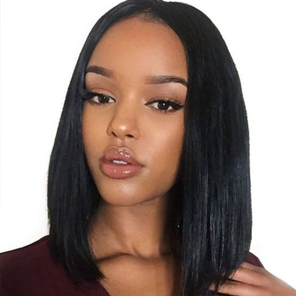 lace front human hair wigs wigs 8-16 inch straight short bob for black women brazilian remy hair ombre human hair wigs 150% density, Black;brown
lace front human hair wigs wigs 8-16 inch straight short bob for black women brazilian remy hair ombre human hair wigs 150% density, Black;brown
