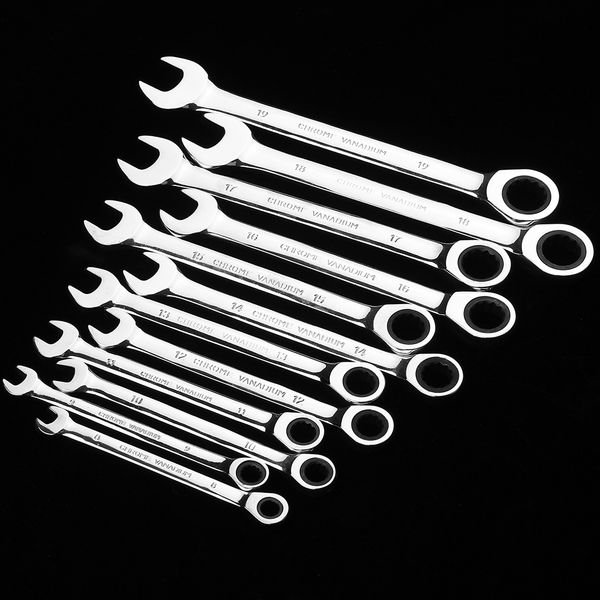 12pcs wrenches open-end wrench box ratcheting wrench 8-19mm fixed head ratchet spanner with storage case
12pcs wrenches open-end wrench box ratcheting wrench 8-19mm fixed head ratchet spanner with storage case