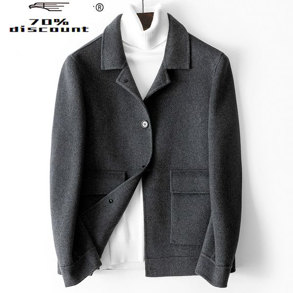men's wool & blends spring coat men short korean man jacket mens coats and jackets handmade overcoat casual manteau homme 4430 kj2933, Black
men's wool & blends spring coat men short korean man jacket mens coats and jackets handmade overcoat casual manteau homme 4430 kj2933, Black