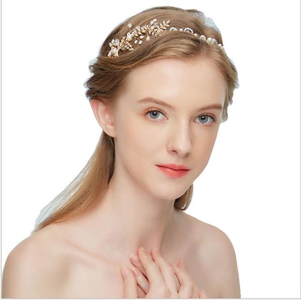 bride handmade pearl hair jewelry korean simple headwear marriage jewelry hair ring, Silver
bride handmade pearl hair jewelry korean simple headwear marriage jewelry hair ring, Silver