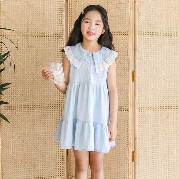 yourseason 6 to 16 years kid girls summer korean lace blue denim dress cute princess baby girl brief cotton mini dresses, Red;yellow
yourseason 6 to 16 years kid girls summer korean lace blue denim dress cute princess baby girl brief cotton mini dresses, Red;yellow