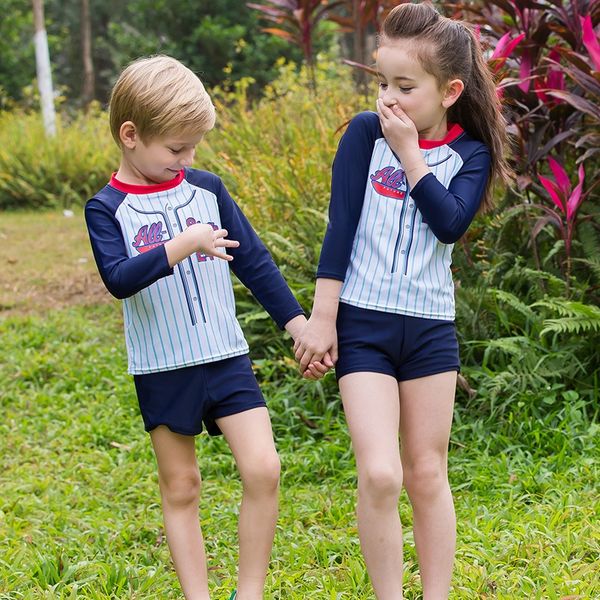 niya boys' and girls' long-sleeved shorts split swimsuit children's academic wind sun-proof quick-drying baby swimsuit, White;black
niya boys' and girls' long-sleeved shorts split swimsuit children's academic wind sun-proof quick-drying baby swimsuit, White;black