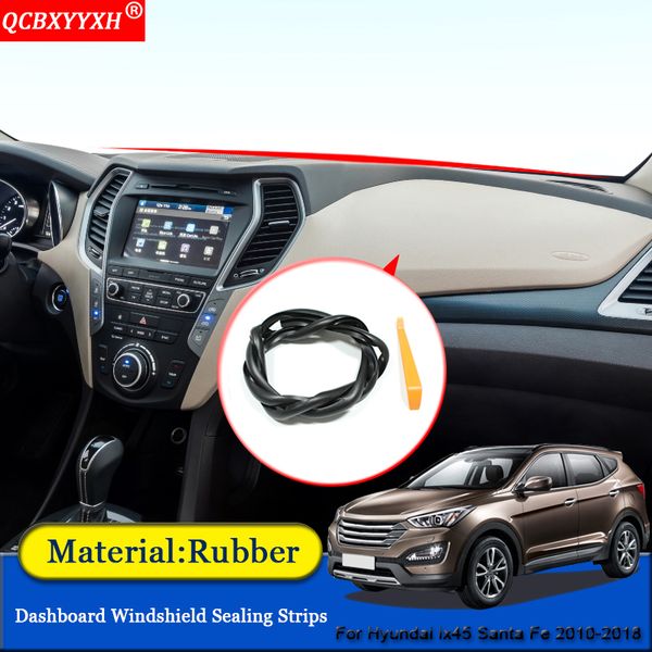 car-styling rubber anti-noise soundproof dustproof car dashboard windshield sealing strips for ix45 santa fe 2010-2018
car-styling rubber anti-noise soundproof dustproof car dashboard windshield sealing strips for ix45 santa fe 2010-2018