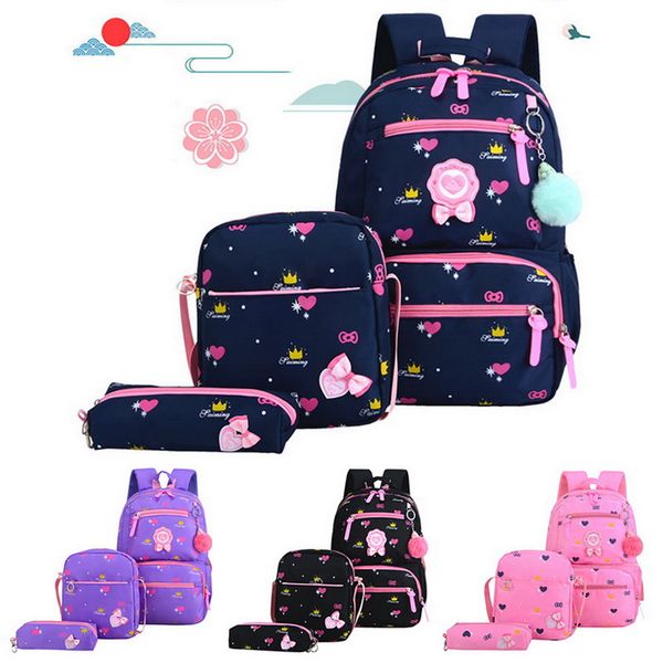 3pcs/set printing school bags children backpack student school bag for girls bags kids backpack girls student mochila
3pcs/set printing school bags children backpack student school bag for girls bags kids backpack girls student mochila