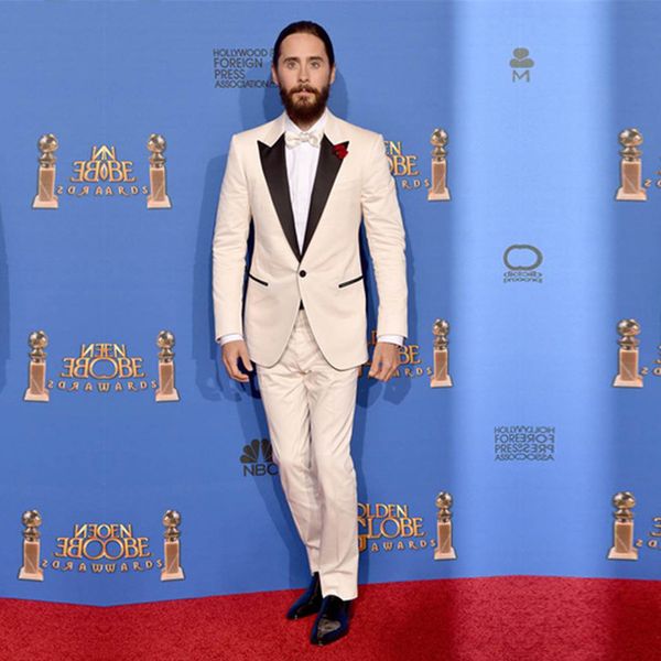 2019 new style latest groomsmen ivory groom tuxedos black lapel men suits wedding man 2 pieces (jacket+pants+tie, White;black 
2019 new style latest groomsmen ivory groom tuxedos black lapel men suits wedding man 2 pieces (jacket+pants+tie, White;black