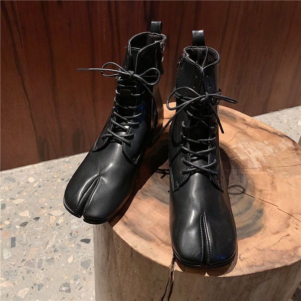 brand women's shoes bootee woman 2019 round toe lolita boots lace up booties ladies zipper chunky heel fashion med autumn, Black
brand women's shoes bootee woman 2019 round toe lolita boots lace up booties ladies zipper chunky heel fashion med autumn, Black
