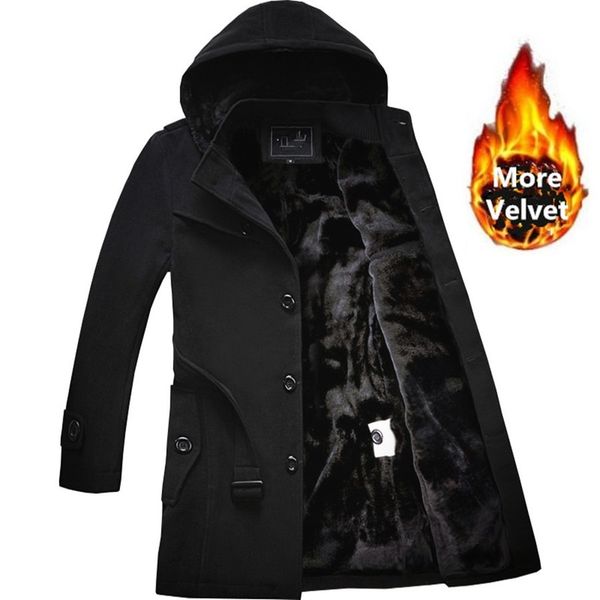 2019 winter trench coat men fashion long overcoat men woollen coat thick men's clothing size 4xl wool jackets, Black
2019 winter trench coat men fashion long overcoat men woollen coat thick men's clothing size 4xl wool jackets, Black