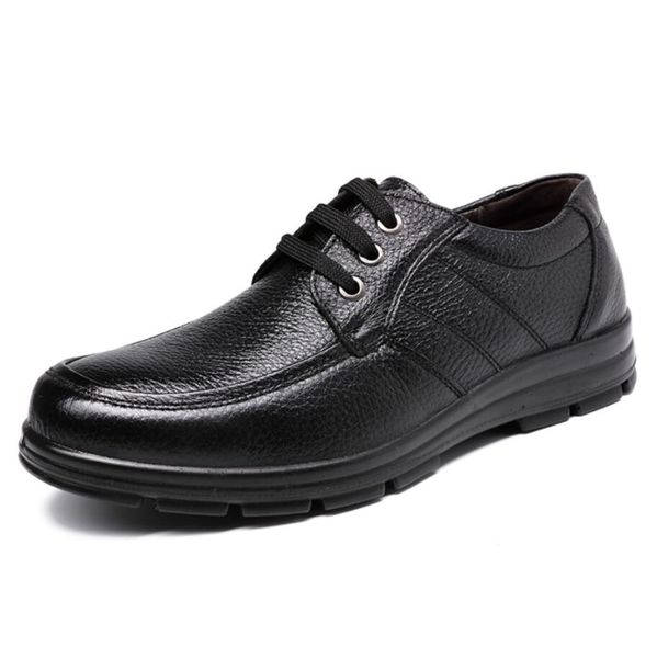 2019 spring newly men's genuine leather formal shoes head leather soft anti-slip driving oxford shoes man wedding dress, Black
2019 spring newly men's genuine leather formal shoes head leather soft anti-slip driving oxford shoes man wedding dress, Black