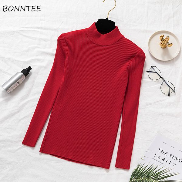 pollovers women solid leisure basic womens all-match simple turtleneck knitted sweater jumper winter long sleeve chic, White;black
pollovers women solid leisure basic womens all-match simple turtleneck knitted sweater jumper winter long sleeve chic, White;black