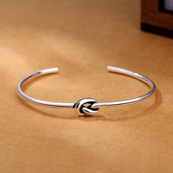 vintage retro 925 silver knot bangles women classic handmade tibetan silver creative bracelet open cuff bangles jewelry, Black
vintage retro 925 silver knot bangles women classic handmade tibetan silver creative bracelet open cuff bangles jewelry, Black