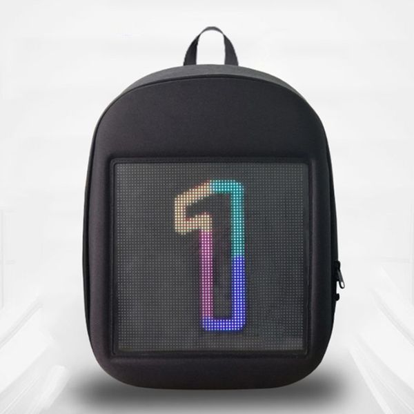 1 pc advertising dynamic led backpack travel lapcomputer notebook holder outdoor kiking backpack bag for men women
1 pc advertising dynamic led backpack travel lapcomputer notebook holder outdoor kiking backpack bag for men women