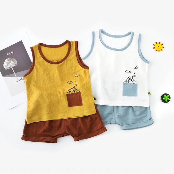 boy's vest set cotton printed baby two-piece set children's sleeveless vest shirt shorts shirt shorts
boy's vest set cotton printed baby two-piece set children's sleeveless vest shirt shorts shirt shorts