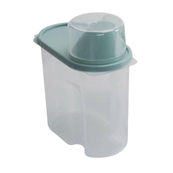 1x pp large capacity airtight dry container durable cereal storage box 1.9l good seeling container
1x pp large capacity airtight dry container durable cereal storage box 1.9l good seeling container