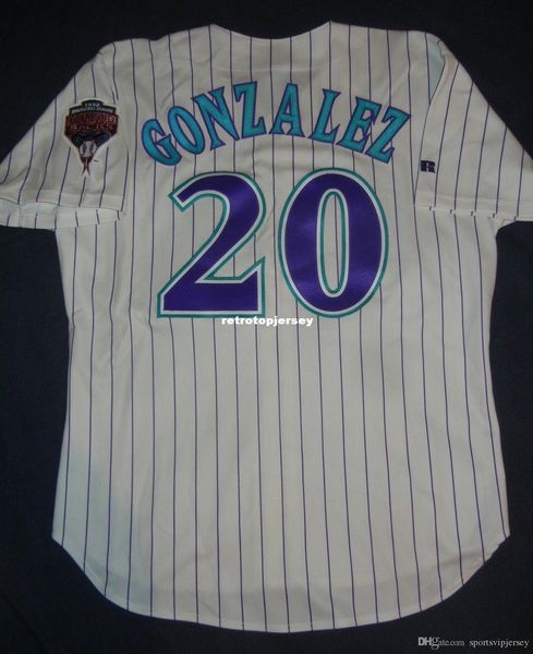 retro #20 luis gonzalez russell athletic arizona diamon white jersey 48 mens stitched baseball jerseys, Black;blue
retro #20 luis gonzalez russell athletic arizona diamon white jersey 48 mens stitched baseball jerseys, Black;blue