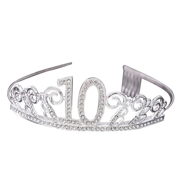 10/18//21/30/40 ювелирных года день рождения tiara hairbands аксессуары девушка rhinestone партия корона тиара волосы для леди, Golden;white
10/18//21/30/40 ювелирных года день рождения tiara hairbands аксессуары девушка rhinestone партия корона тиара волосы для леди, Golden;white