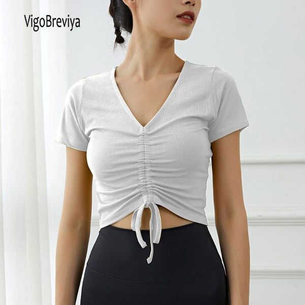 vigobreviay v neck yoga women short sleeve fitness sports t-shirts gym running workout slim quick dry shirt clothing, White;red
vigobreviay v neck yoga women short sleeve fitness sports t-shirts gym running workout slim quick dry shirt clothing, White;red