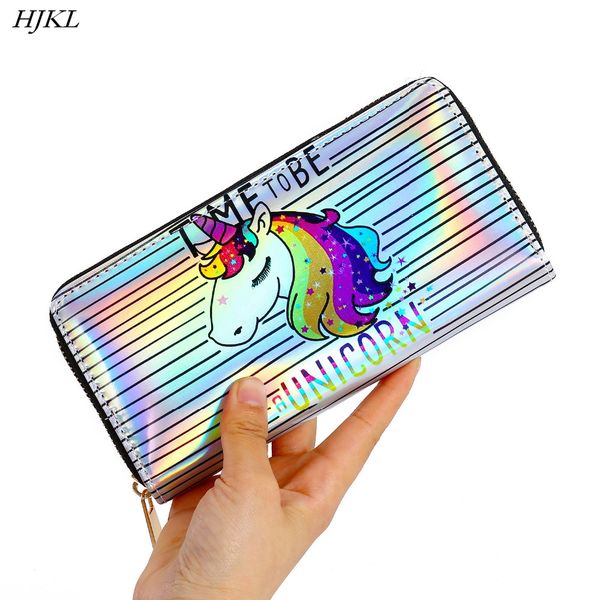 hjkl 2019new дамы длинный кошелек длинный лазерный кошелек единорог деньги клип бумажник лазер billetera мультфильм школьница pursebag, Black
hjkl 2019new дамы длинный кошелек длинный лазерный кошелек единорог деньги клип бумажник лазер billetera мультфильм школьница pursebag, Black