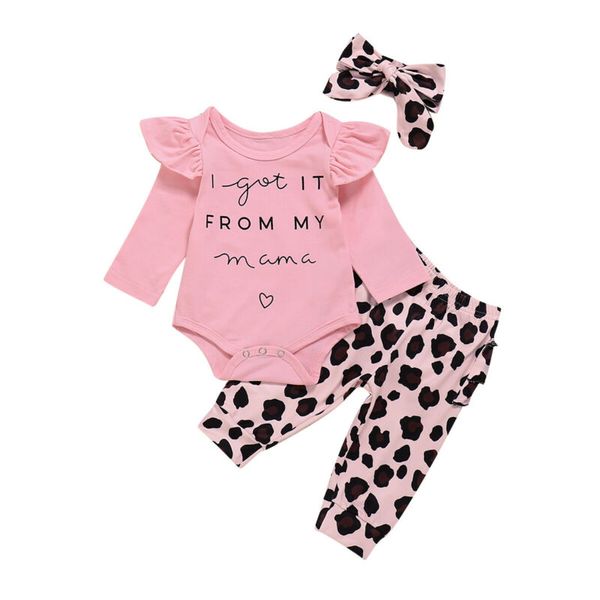 us newborn baby girl 0-18m clothes ruffle romper leopard pants leggings outfit autumn, White
us newborn baby girl 0-18m clothes ruffle romper leopard pants leggings outfit autumn, White
