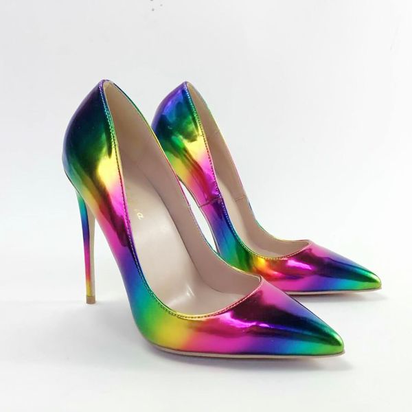 new 2019 fashion women rainbow patent leather poined toes high heeled heels shoes stiletto heel shoes pumps 12cm 10cm
new 2019 fashion women rainbow patent leather poined toes high heeled heels shoes stiletto heel shoes pumps 12cm 10cm
