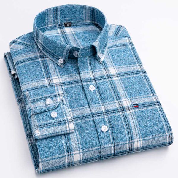 men's casual shirts brushed cotton plaid checkered shirt single patch pocket long sleeve standard-fit soft thick gingham flannel, White;black
men's casual shirts brushed cotton plaid checkered shirt single patch pocket long sleeve standard-fit soft thick gingham flannel, White;black