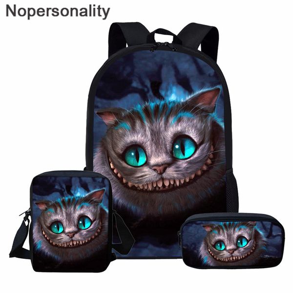 nopersonality alice tooth cats girls school bag cheshire cat print cartoon backpack for girls boys school bags primary bookbags
nopersonality alice tooth cats girls school bag cheshire cat print cartoon backpack for girls boys school bags primary bookbags