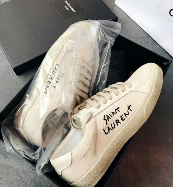 luxury new graffiti embroidery canvas sneakers women's slp designer white retro ripped sports shoes small dirty shoes, Black
luxury new graffiti embroidery canvas sneakers women's slp designer white retro ripped sports shoes small dirty shoes, Black