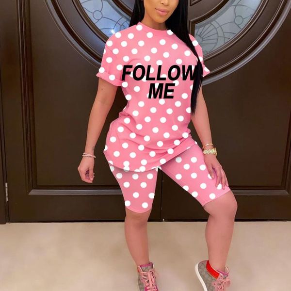 two piece dress polka dot women casual sets summer shorts 2 set letter printed tracksuit for jogger matching outfits femme, White
two piece dress polka dot women casual sets summer shorts 2 set letter printed tracksuit for jogger matching outfits femme, White