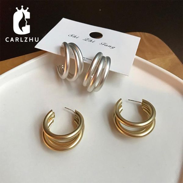 gold/silver color triple layers open circle hoop earrings 925 sterling silver c shaped geometric loop earrings for women jewelry, Golden;silver
gold/silver color triple layers open circle hoop earrings 925 sterling silver c shaped geometric loop earrings for women jewelry, Golden;silver