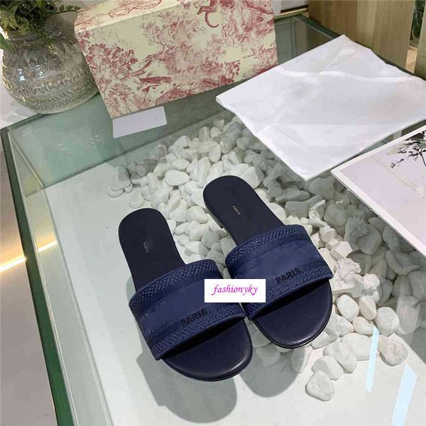 wholesale slippers summer luxury woman beach alphabet slippers designer sandals knitted cloth embroidery woman shoes, Black
wholesale slippers summer luxury woman beach alphabet slippers designer sandals knitted cloth embroidery woman shoes, Black