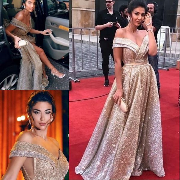 Sparkly Arabic Evening Dresses 2019 Deep V-neck A-line Sequined Prom Dresses Cheap Formal Party Dress Pageant Gowns
Sparkly Arabic Evening Dresses 2019 Deep V-neck A-line Sequined Prom Dresses Cheap Formal Party Dress Pageant Gowns