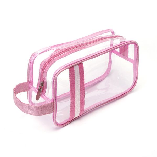 women travel pvc cosmetic bags transparent zipper makeup bags organizer storage beauty toiletry bag make up case bath wash pouch
women travel pvc cosmetic bags transparent zipper makeup bags organizer storage beauty toiletry bag make up case bath wash pouch